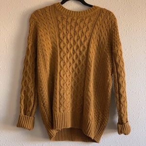 Yellow/Gold Sweater Forever 21